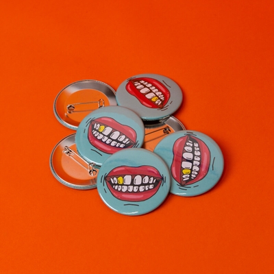 Show details for 58mm Round Badges