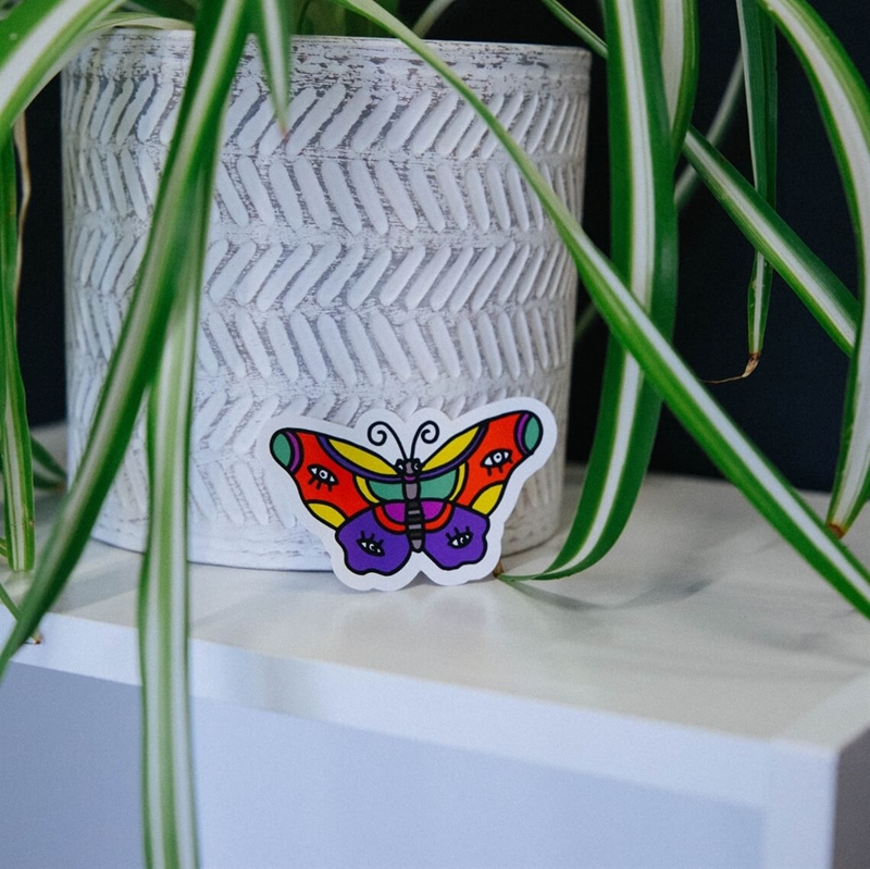 Show details for Custom Shaped Vinyl Stickers - 100mm Base