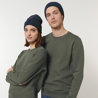 Show details for Custom Embroidered Stanley Stella Ribbed Beanies ♻️