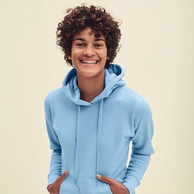Show details for Fruit of the Loom Women's Classic 80/20 Hooded Sweatshirt