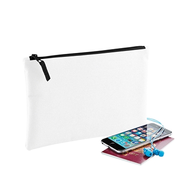 Show details for Embroidered Bagbase Grab Pouch Bags