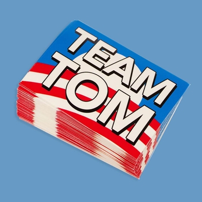 Show details for Rectangular Vinyl Stickers