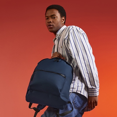 Show details for Embroidered Recycled Backpacks ♻️