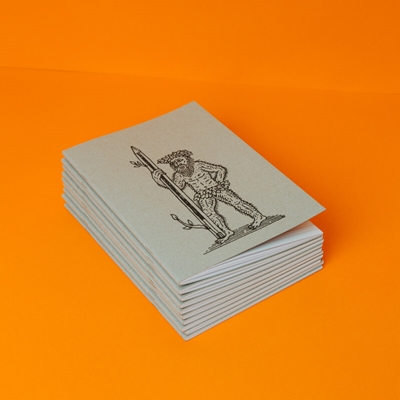 Show details for  A5 Custom Saddle Stitched Notebooks