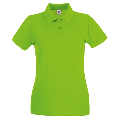 Show details for Fruit of the Loom Lady-Fit Premium Polo Shirts