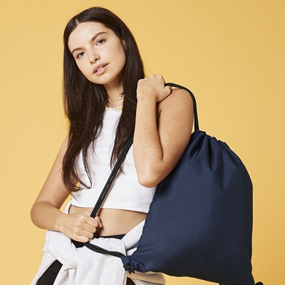 Show details for Embroidered Recycled Drawstring Bags ♻️