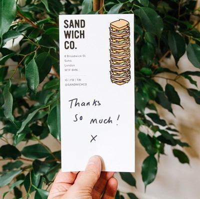 Show details for Compliment Slips