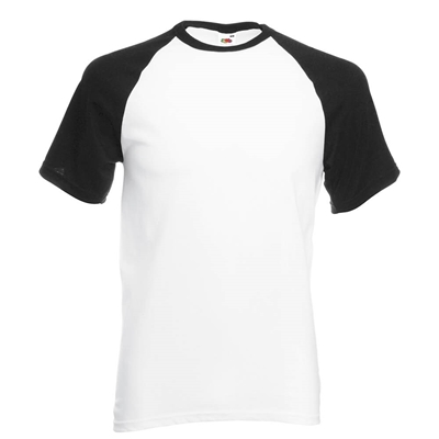 Show details for Fruit of the Loom Short-sleeve Baseball T-Shirts