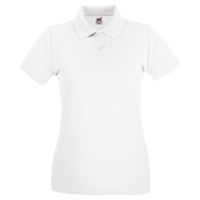 Show details for Fruit of the Loom Lady-Fit Premium Polo Shirts