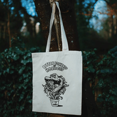 Show details for DEAL! Natural Screen Printed Tote Bags