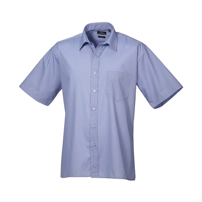 Show details for Premier Short-sleeved Men's Poplin Shirt