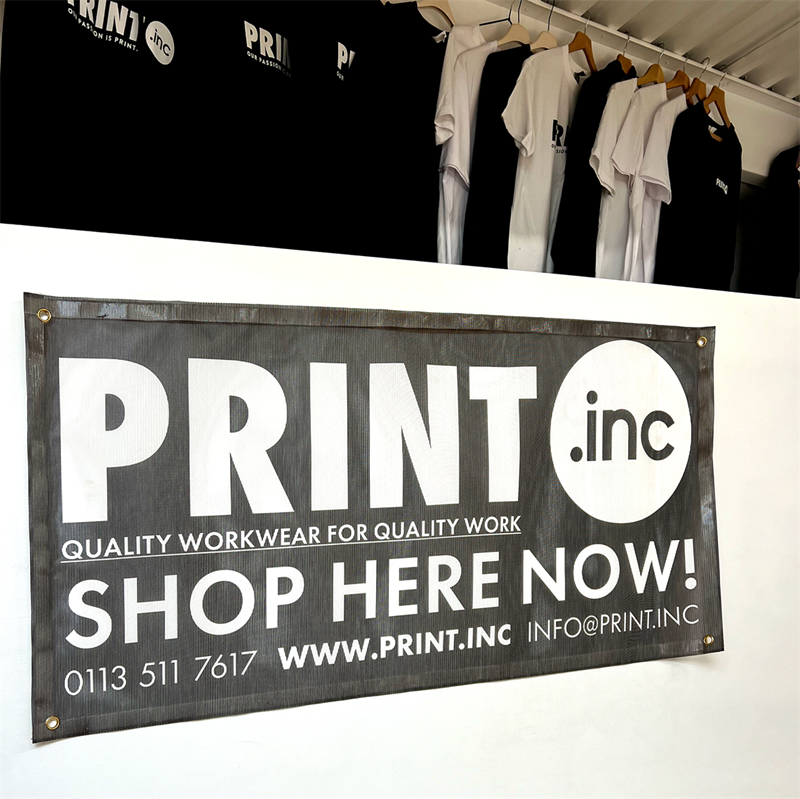 Show details for Mesh Banners