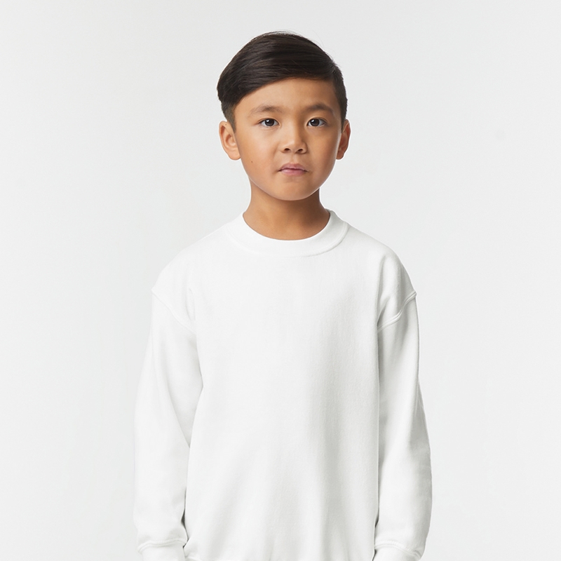 Show details for Gildan Heavy Blend Youth Crew Neck Sweatshirts