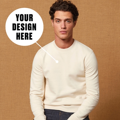 Show details for Custom Screen Printed Stanley Stella Changer 2.0 Organic Unisex Sweatshirt