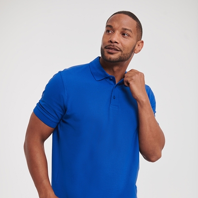Show details for Russell Ultimate Classic Cotton Polo