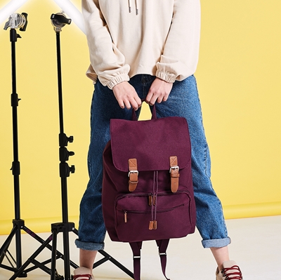 Show details for Embroidered Vintage Laptop Backpacks