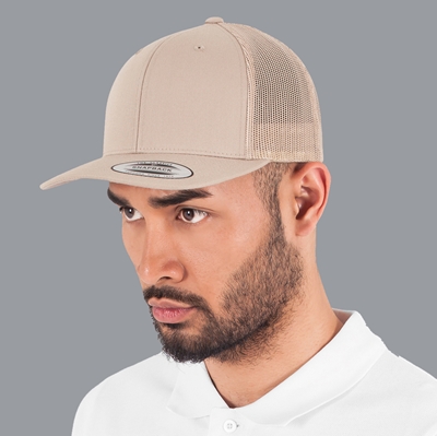 Show details for Flexfit by Yupoong Retro Snapback trucker 2-tone Cap