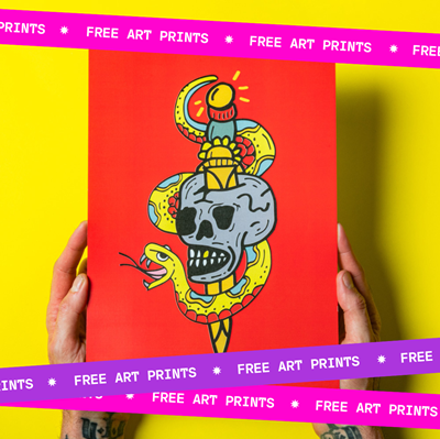 Show details for BLACK FRIDAY DEAL! 50 X FREE A4 Art Prints