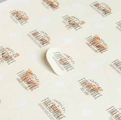 Show details for Circular Pre-cut Paper Sticker Sheets