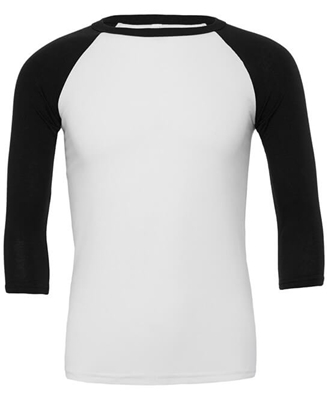 Show details for Bella & Canvas Tri-Blend Baseball T-Shirts