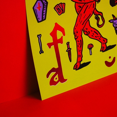 Show details for A3 Foiled Art Prints