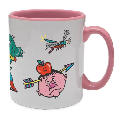 Show details for Full Colour Mugs with Coloured Inner & Handle