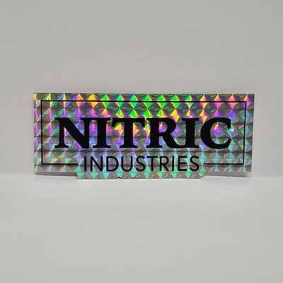 Show details for Holographic Prism Vinyl Stickers