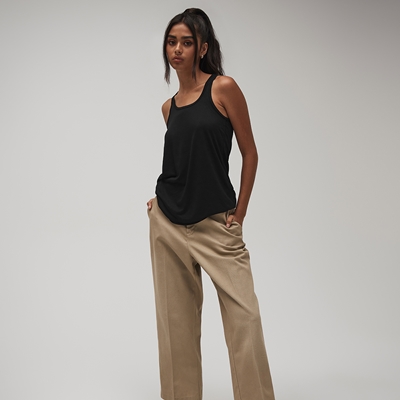 Show details for Bella & Canvas Flowy Racerback Tank Top