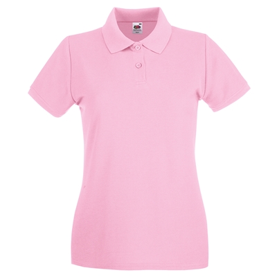 Show details for Fruit of the Loom Lady-Fit Premium Polo Shirts