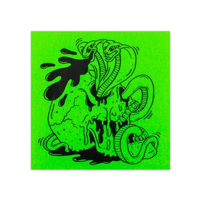 Show details for Square Neon Paper Stickers