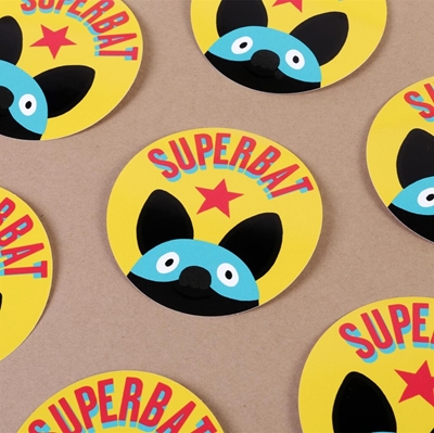 Show details for Circular Vinyl Stickers