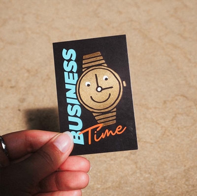 Show details for Foiled Business Cards