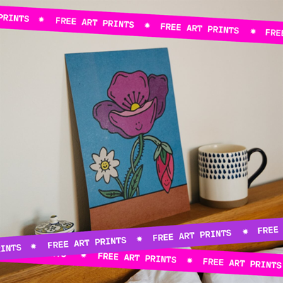 Show details for BLACK FRIDAY DEAL! 50 X FREE A4 Art Prints