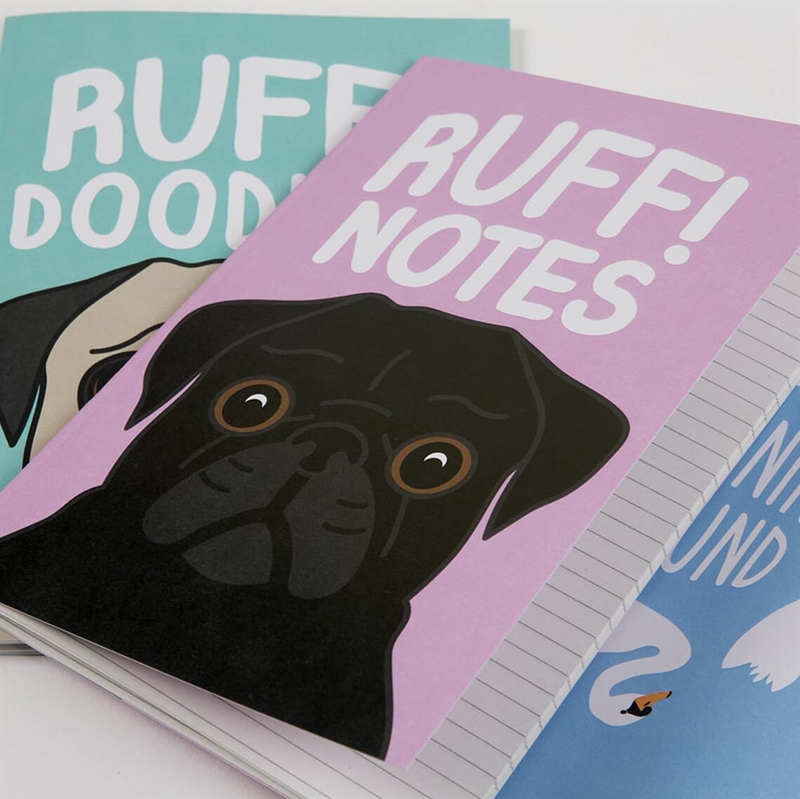 Show details for  A5 Custom Saddle Stitched Notebooks