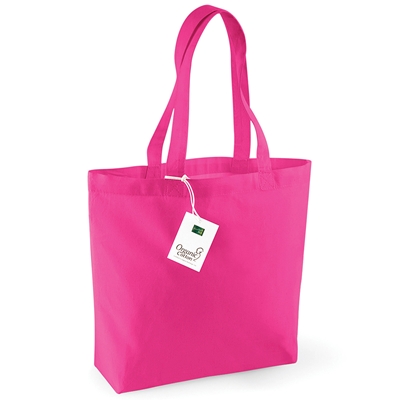 Show details for Screen Printed Organic Shopper Bags