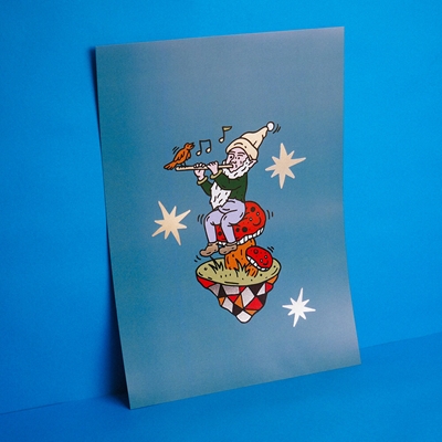 Show details for A3 Foiled Art Prints