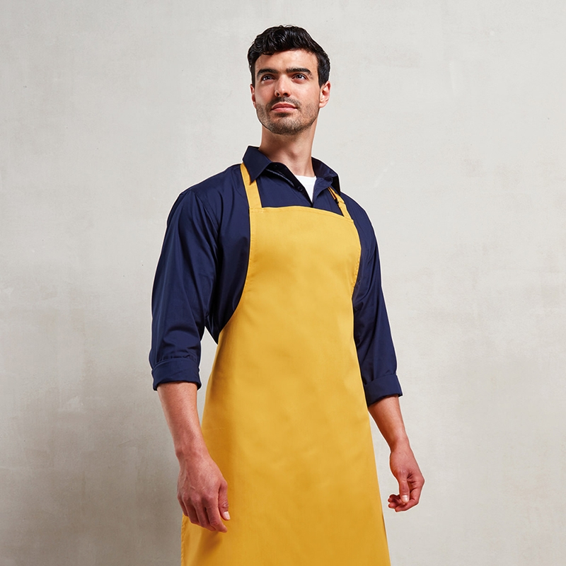 Show details for Embroidered Bib Aprons