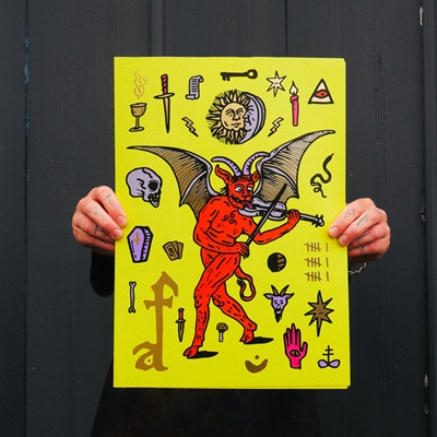 Show details for A3 Foiled Art Prints