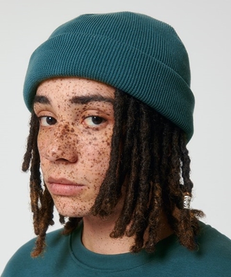 Show details for Custom Embroidered Stanley Stella Ribbed Beanies ♻️