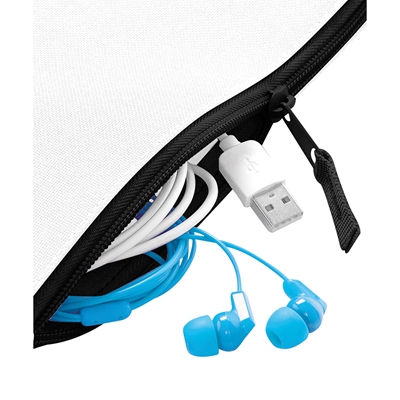 Show details for Embroidered Bagbase Grab Pouch Bags