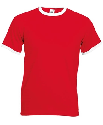 Show details for Fruit of the Loom Ringer T-Shirts