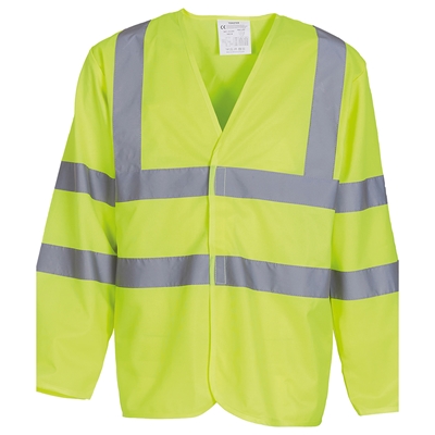 Show details for Yoko Hi-Vis Long Sleeved Waistcoat