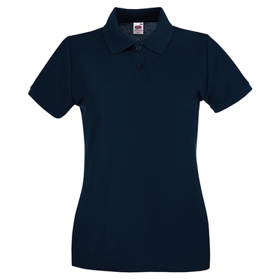 Show details for Fruit of the Loom Lady-Fit Premium Polo Shirts
