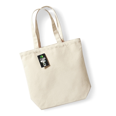 Show details for Screen Printed Fairtrade Cotton Camden Shopper Bags
