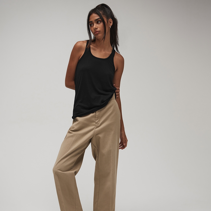 Show details for Bella & Canvas Flowy Racerback Tank Top