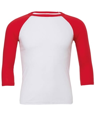 Show details for Bella & Canvas Tri-Blend Baseball T-Shirts