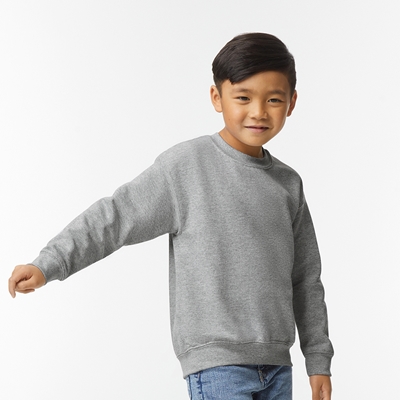 Show details for Gildan Heavy Blend Youth Crew Neck Sweatshirts