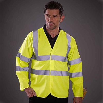 Show details for Yoko Hi-Vis Long Sleeved Waistcoat