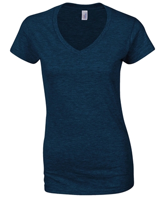Show details for Gildan Softstyle Ladies V-Neck T-Shirts