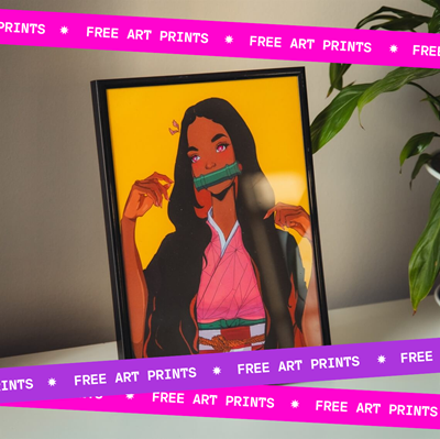 Show details for BLACK FRIDAY DEAL! 50 X FREE A4 Art Prints